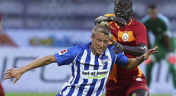 Galatasaray son hazrlk manda Hertha Berlin'e 2-1 malup oldu