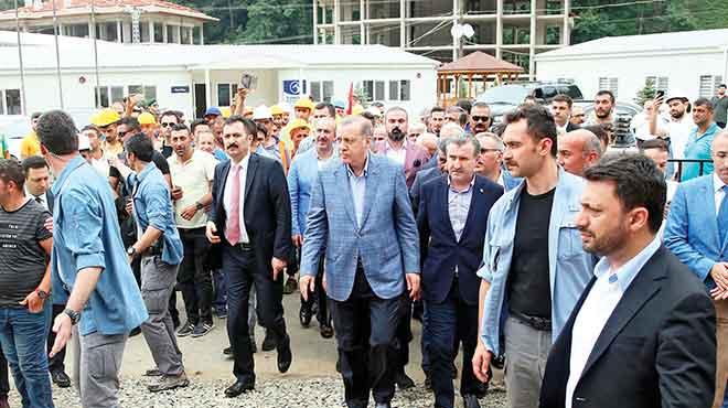 Erdoandan hem tatil hem de dev projelere tefti