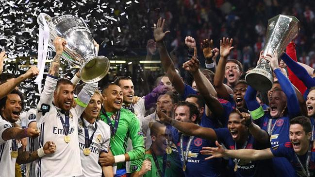 UEFA Sper Kupa'da Real Madrid ve Manchester United yarn karlaacak