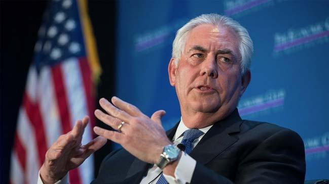 Tillerson, DEA' Dou Asya'dan da temizleyeceklerini aklad