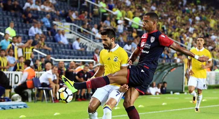 Fenerbahe hazrlk manda Cagliari'yi Valbuena'nn golyle 1-0 malup etti