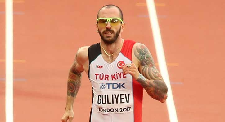 Dnya Atletizm ampiyonas erkekler 200 metrede Ramil Guliyev birinci olarak finale ykseldi