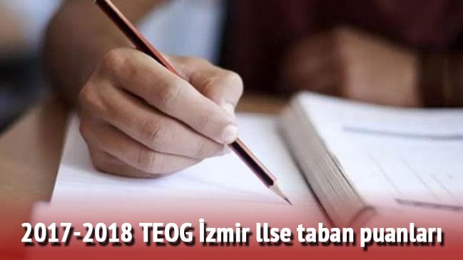 TEOG YEP 2017-2018 MEB son dakika zmir llse taban puanlar bo kontenjanlar aklamas 