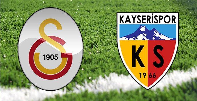 Galatasaray Kayserispor ne zaman, saat kata oynanacak" (Sper Lig)