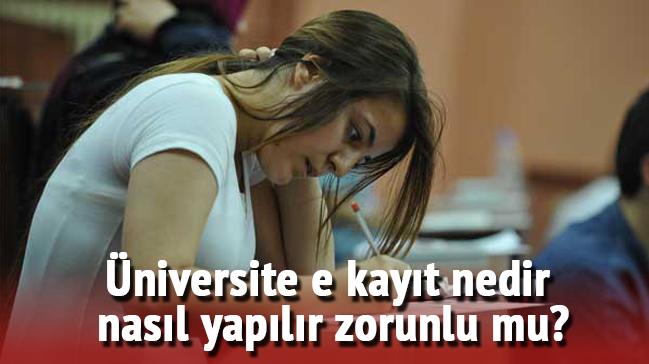 E-devlet ifresi ile niversite kayd nasl yaplr" 