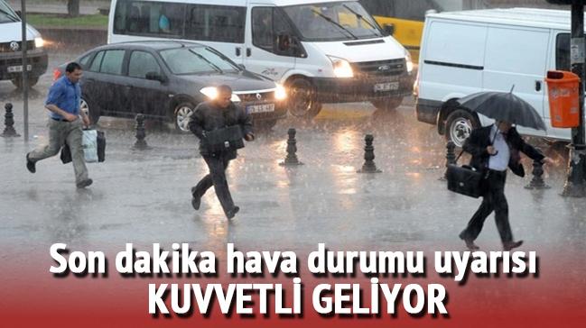 Meteoroloji'den yeni aklama... stanbul iin saat verdi