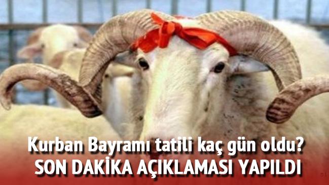 Bayram tatili ka gn resmi tatil oldu mu"