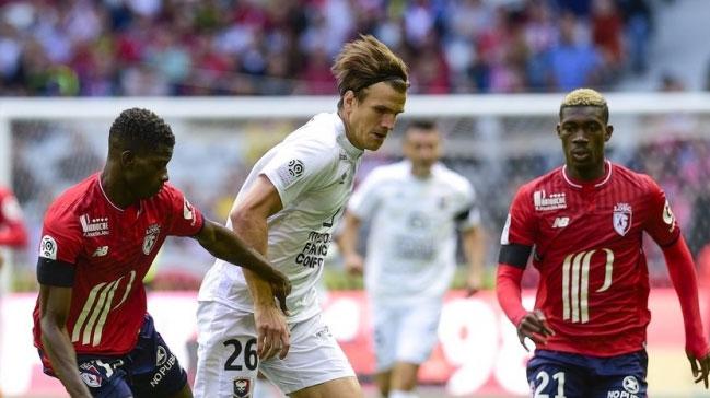 Caen nl teknik adam Bielsa'nn takm Lille'yi deplasmanda 2-0 malup etti