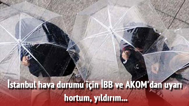 Meteorolojiden stanbul ve Ankara hava durumu uyars 