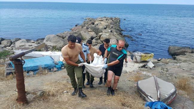 Trabzon'da kayp ocuun cesedi denizde bulundu