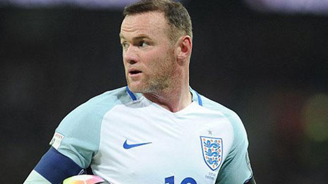 Wayne Rooney ngiltere Milli Takm'n brakt