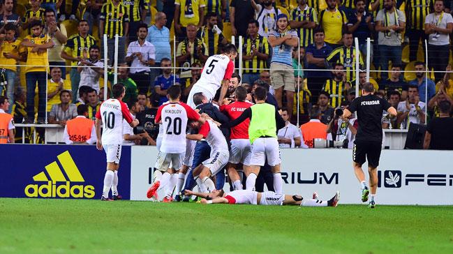 Makedon basn Vardar'n Fenerbahe'yi elemesini konuuyor