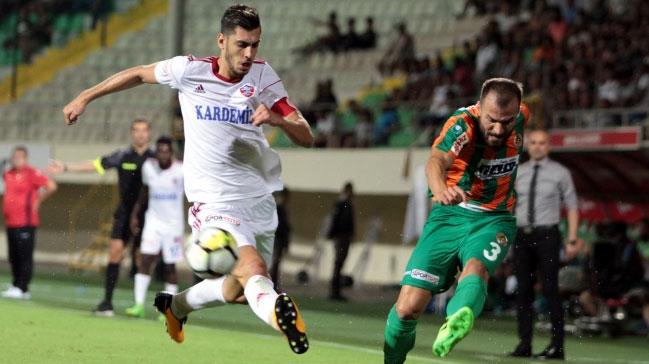 Aytemiz Alanyaspor ile Karabkspor 1-1 berabere kald