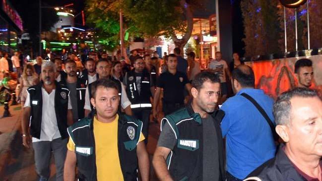 Bodrum'da 250 polisin katlmyla huzur operasyonu dzenlendi