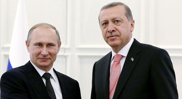 Putin'den Cumhurbakan Erdoan'a: Byk devlet olmann iareti bu eserdir