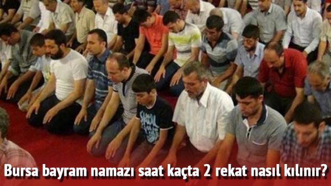 Bursa 2017 Kurban Bayram namaz saati 