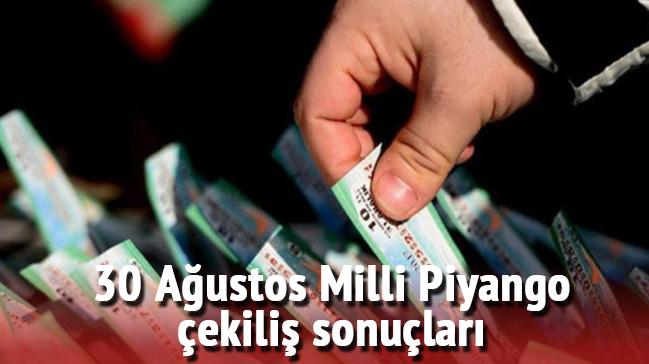 30 Austos Milli Piyango ekili sonular 