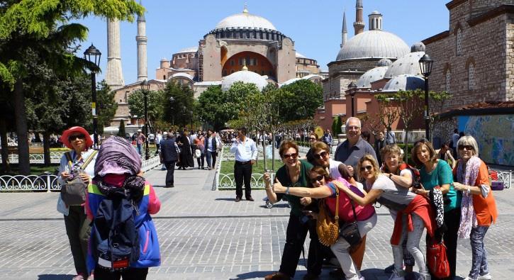 Trkiye'ye gelen turist says 13 yln zirvesinde