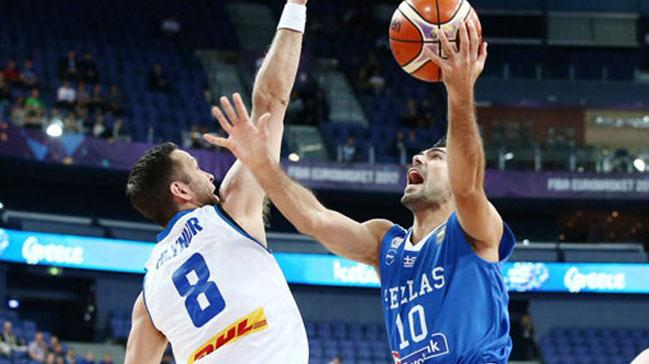 EuroBasket 2017'de Yunanistan zlanda'y 90-61 malup etti