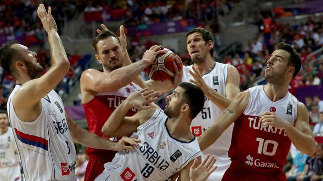 2017 Avrupa Basketbol ampiyonas'nda Milli Takmmz, Srbistan'a 80-74 malup oldu