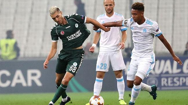 Marsilya Konyaspor'u Adil Rami'nin golyle geti
