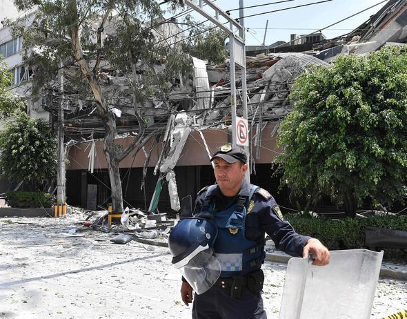 Son deprem Meksika'da 7.1 byklnde ok sayda l var