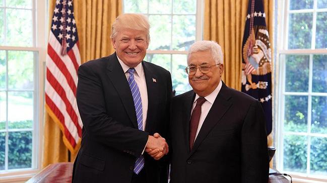 ABD Bakan Trump, Filistin Devlet Bakan Abbas ile grt