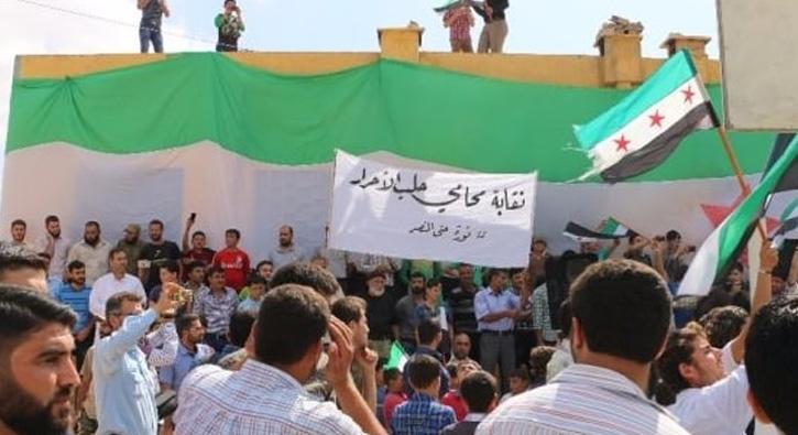 Suriye'de Esad kart protesto dzenlendi