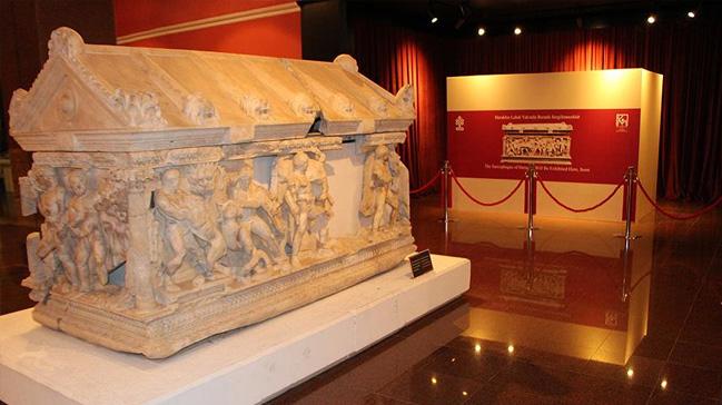 Herakles lahdi Antalya Mzesi'nde sergilenecek