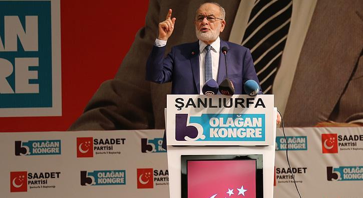 Saadet Partisi Genel Bakan Karamollaolu: Referandumu srail istiyor