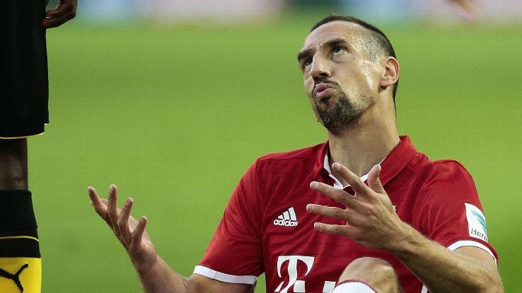 Frank Ribery Sper Lig kulpleriyle gryor