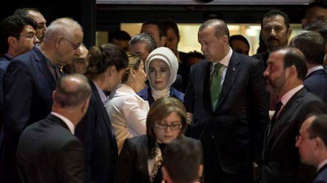 Cumhurbakan Erdoan'dan AK Partili vekil Yksel ve ailesine taziye ziyareti