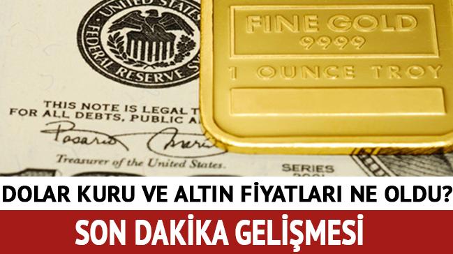 Altn fiyatlar son durum Dolar ka TL ne kadar oldu