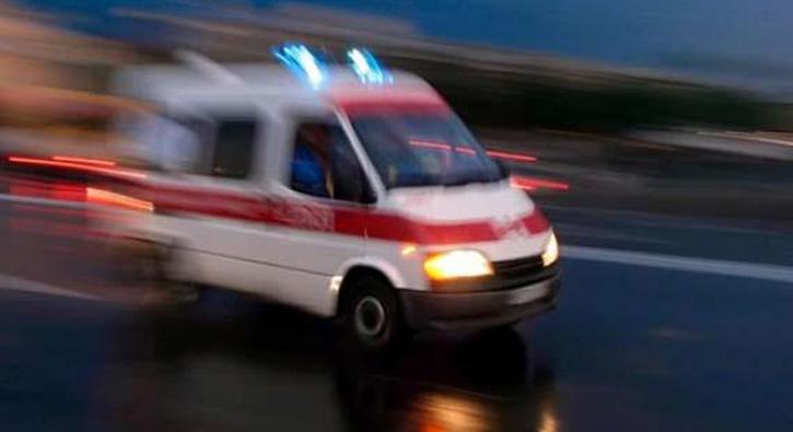 Zonguldak'ta hasta tayan ambulans kaza yapt