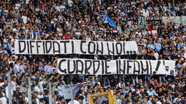 Lazio'ya rk tezahrat nedeniyle ceza