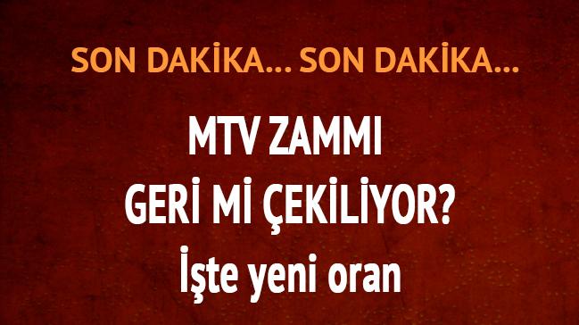 MTV'de zam geri ekiliyor! te yeni oran