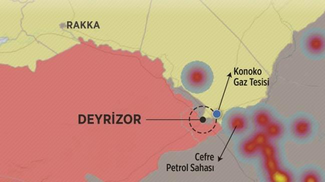 PKK petrol blgesi Deyrizor'u igal etti