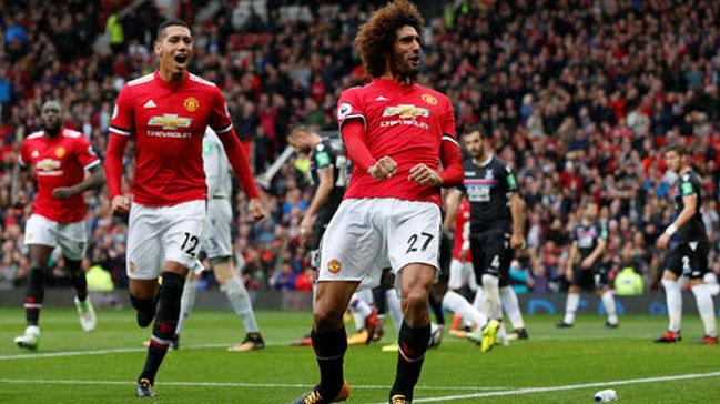 Belikal yldz Marouane Fellaini Manchester United ile szleme yenilemeye hazrlanyor