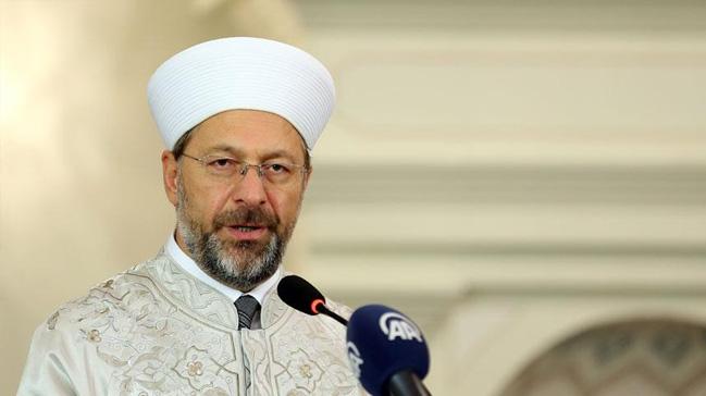 Diyanet leri Bakan Prof. Dr. Erba: Mihrap, minber bize Peygamberimizden emanettir