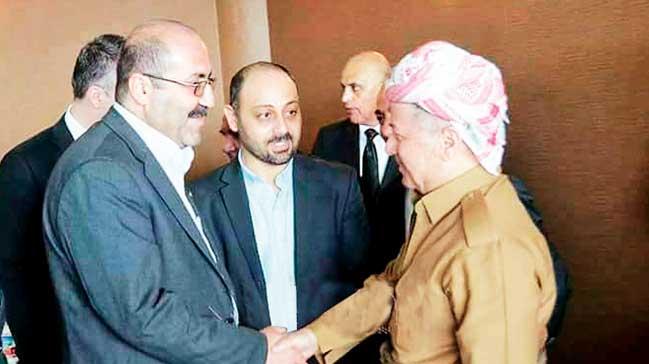 Barzani ve PYDden cenaze bulumas