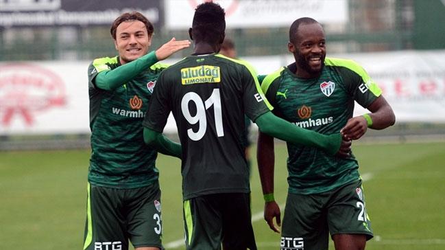 Bursaspor hazrlk manda Boluspor ile 1-1 berabere kald