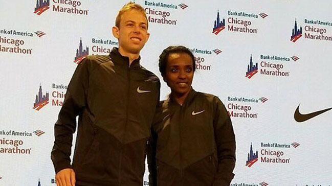 Chicago'da kazanan Rupp ve Dibaba oldu