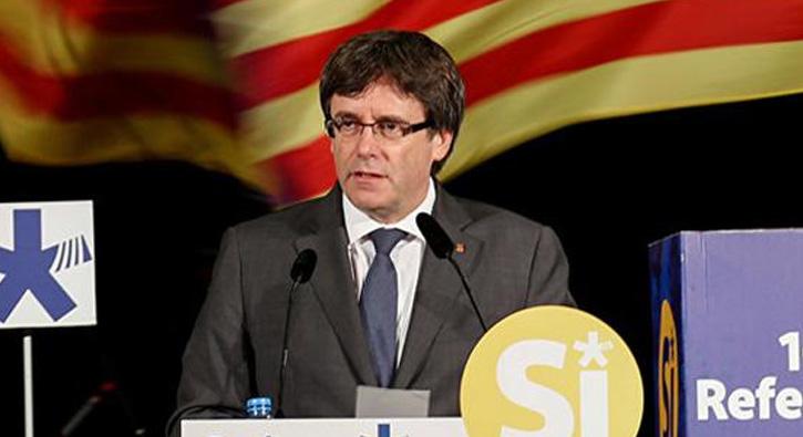 Katalonya Bakan Puigdemont: 10 Ekim Sal gn bamszl ilan ediyoruz