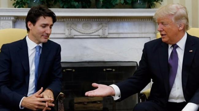 Trudeau'dan Trump'a: Bombardiere ek vergi koyarsanz Boeing almlarn engelleriz