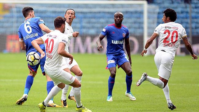 Kardemir Karabkspor evinde Kayserispor'u 1-0 malup etti