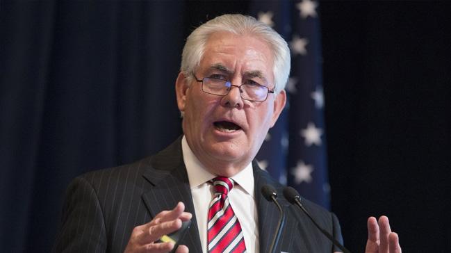 ABD Dileri Bakan Rex Tillerson: ABD, ran anlamasnda kalmaya alyor