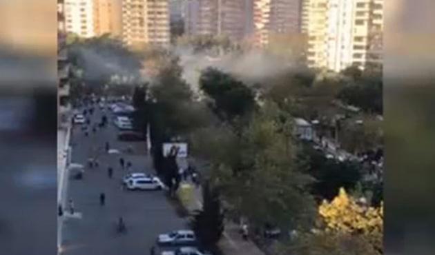 Mersin'de polis servisine bombal saldr Mersin son dakika patlama 12 yaral 