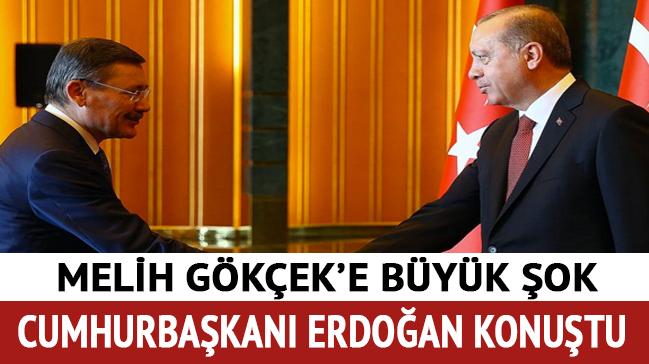 Melih Gkek edecek mi" Cumhurbakan Erdoan'dan Melih Gkek istifas aklamas, 