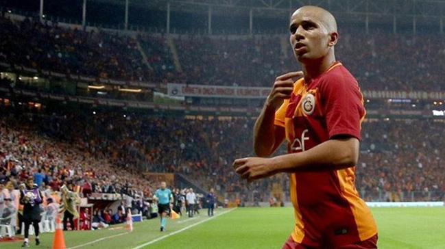 Sofiane Feghouli: Derbiden zaferle ayrlp Galatasaray tarihine gemek istiyorum