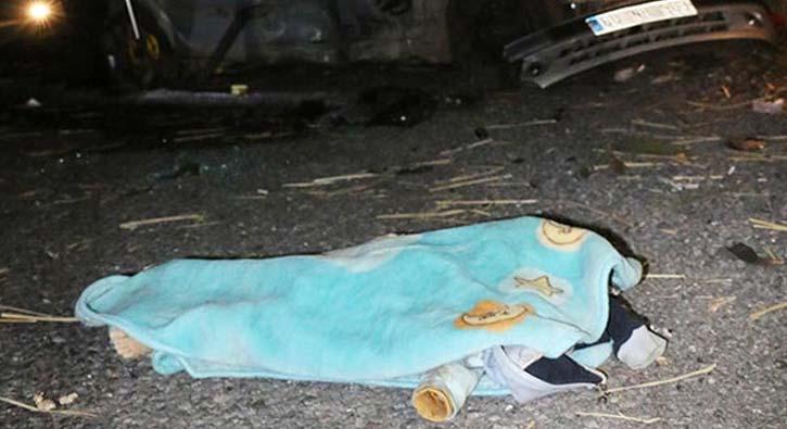 anlurfa'da feci kaza:  9 aylk bebek hayatn kaybetti 6 kii yaraland